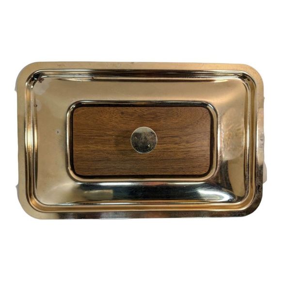 Vintage Anchor Hocking Fire King Peach Luster Wear Casserole Dish with lid #410 - Picture 2 of 12